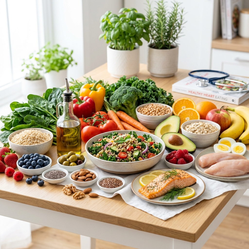 Eating Smart for Your Heart and Blood Sugar: A Guide to Managing Diabetes and High Blood Pressure